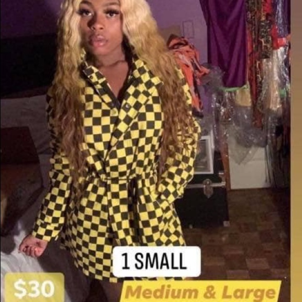 Checker board jacket